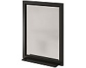 Зеркало 62,5x81,4 см черный матовый Caprigo Jardin 10430-B032