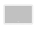 Зеркало 90x60 см BelBagno Marino SPC-MAR-900-600-LED-TCH-WARM