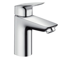 Смеситель для раковины 100, без донного клапана Hansgrohe Logis 71101000