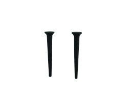 Ножки для шкафчика, комплект 2 штуки, высота 43 см CEZARES 40446 Nero opaco