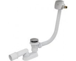 Слив-перелив для ванны ClickClack с напуском воды через перелив AlcaPlast A508KM