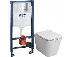 Комплект подвесной унитаз Grossman GR-4441S + система инсталляции Grohe 38772001