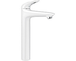 Смеситель для раковины Grohe Eurostyle New 23570LS3 без донного клапана, белая луна