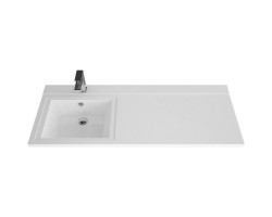 Раковина над стиральной машиной 120x48,5 см Onika 612001