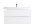 Тумба Bianco Lucido 89,6 см BelBagno Etna ETNA-900-2C-SO-BL-P