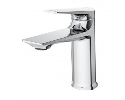 Cмеситель для накладной раковины Cezares LINER-LS-01-W0 хром, без донного клапана