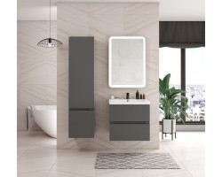 Шкаф подвесной Art&Max TECHNO 160 см AM-Techno-1600-AC-SO-ZB815-L Смоки софт левый