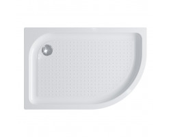 Акриловый поддон BelBagno TRAY-BB-RH-100/80-550-15-W-L (левый)