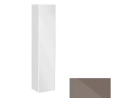 Пенал KEUCO Royal Reflex 34031140002 подвесной R, с бельевой корзиной, матовый трюфель