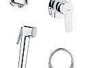 Гигиенический душ Grohe BauEdge 124898 со смесителем, хром