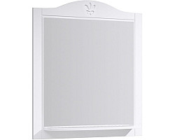 Зеркало 85x93 см белый глянец Aqwella Franchesca FR0208