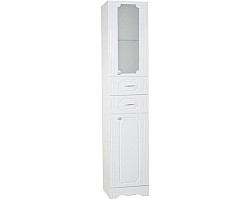 Пенал Bellezza Кантри 4629905110018 напольный L\/R, белый глянец