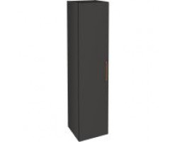 Пенал подвесной серый антрацит матовый L Jacob Delafon Odeon Rive Gauche EB2570G-R7-M53