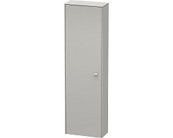 Пенал Duravit Brioso BR1321L0707 подвесной L, бетонно-серый матовый