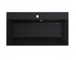 Раковина из искусственного мрамора BelBagno BB800/450-LV-ART-AST-NERO