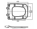 Передняя панель для акриловой ванны CEZARES EM-180-SCR-W37