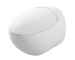 Унитаз подвесной с сиденьем микролифт Sanita Luxe Ringo RNGSLWH0104