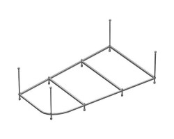 Каркас для ванны Riho Delta 160х80 L 2YNDL1019
