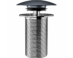 Донный клапан Creavit SF030.BSM click-clack Базальт