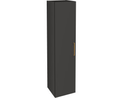 Пенал Jacob Delafon Odeon Rive Gauche EB2570G-R8-M53 подвесной L, серый антрацит матовый