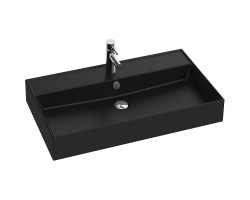 Раковина Jacob Delafon Vivienne 80 EXBI112-NGM Черная матовая