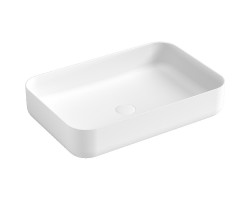 Раковина-чаша Boheme Corian Slim 60 879-60-MW Белая матовая