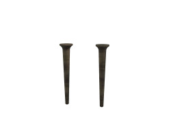 Ножки для шкафчика, комплект 2 штуки, высота 43 см CEZARES 40447 Noce