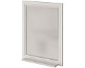 Зеркало 62,5x81,4 см белый матовый Caprigo Jardin 10430-B031G