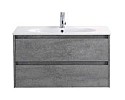 Тумба Cemento Grigio 90 см BelBagno Kraft KRAFT-900-2C-SO-CG