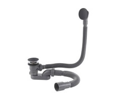 Слив перелив для ванн Astra-Form SR121BL клик-клак (чёрный)