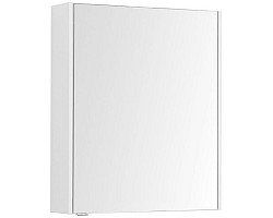 Зеркальный шкаф 59x75 см белый глянец R Aquanet Палермо 00203939