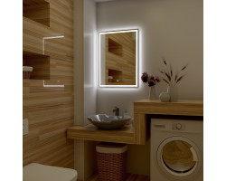 Зеркало с подсветкой ART&MAX Monza AM-Mon-900-800-DS-F