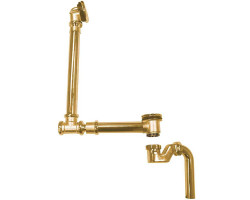 Слив-перелив BelBagno BB567-OVF-ORO Click-Clack