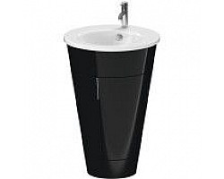 Тумба черный глянец 56 см Duravit Starck S1952004040