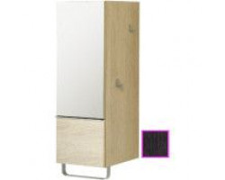 Полуколонна темный дуб с зеркальной дверцей шарниры слева Jacob Delafon Odeon Up EB893G-NR