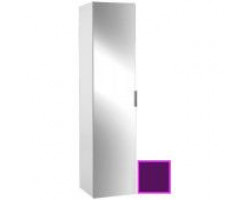 Пенал сливовый глянец с реверсивной зеркальной дверцей Jacob Delafon Odeon Up EB873-F26