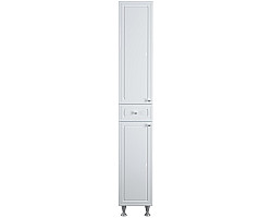 Пенал Damixa Palace One M41CSR0303WG напольный L\/R, с бельевой корзиной, белый глянец