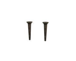 Ножки для шкафчика, комплект 2 штуки, высота 29 см CEZARES 40438 Noce