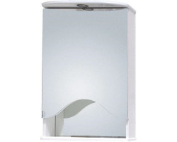 Зеркальный шкаф 50x71,2 см белый глянец R Onika Лидия 205004