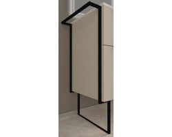 Ножка для шкафчика металлическая CEZARES 40396 Nero Opaco