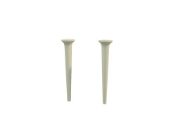 Ножки для шкафчика, комплект 2 штуки, высота 43 см CEZARES 40444 Cotone