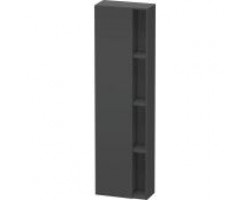 Пенал подвесной графит матовый L Duravit DuraStyle DS1248L4949