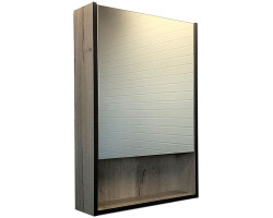 Зеркальный шкаф Comforty Вена 55 00-00009271 Дуб дымчатый