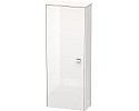 Пенал подвесной белый глянец L Duravit Brioso BR1301L1022