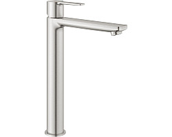 Смеситель для раковины Grohe Lineare 23405DC1 без донного клапана, суперсталь