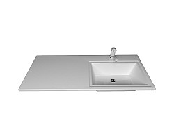 Раковина Style Line Estetus Даллас 110 R СС-00002393 с местом под стиральную машину Белая