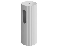 Пьедестал Boheme Corian 801-Base-Rib Белый матовый