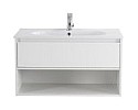 Тумба Bianco Opaco 100 см BelBagno Kraft KRAFT-1000-1C-SO-BO