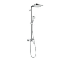 Душевая система Hansgrohe Crometta E 240 1jet Showerpipe 27284000