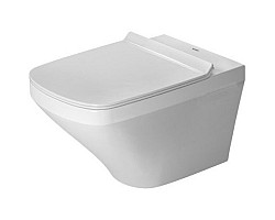 Унитаз подвесной Duravit DuraStyle 45510900A1 безободковый, с сиденьем микролифт, альпийский белый